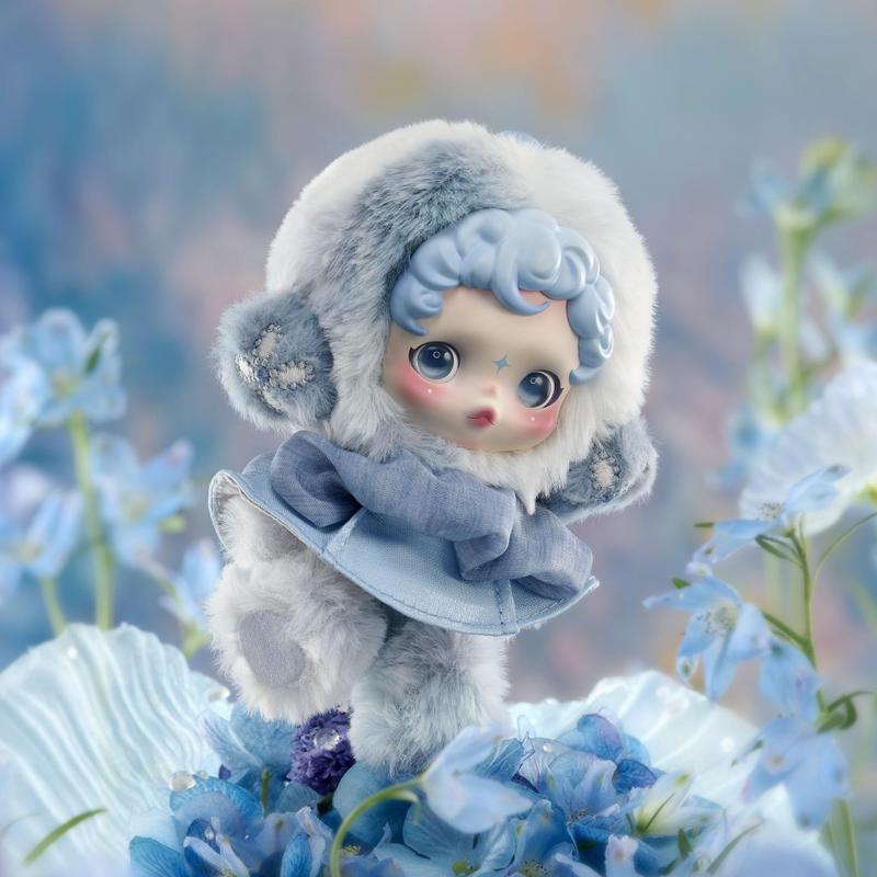 Boneca de pelúcia POP MART SKULLPANDA Série L'impressionnisme